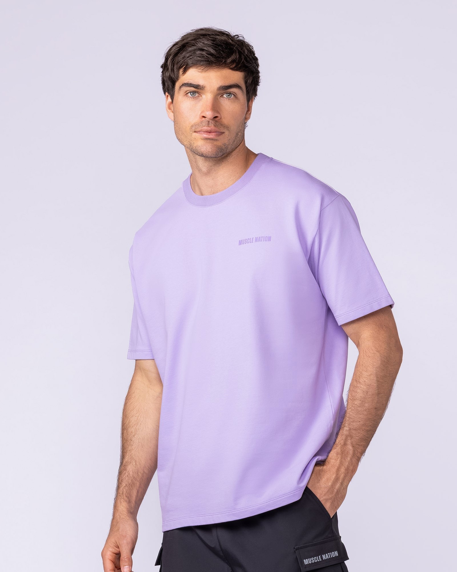 Essential Regular Fit Tee - Lavender