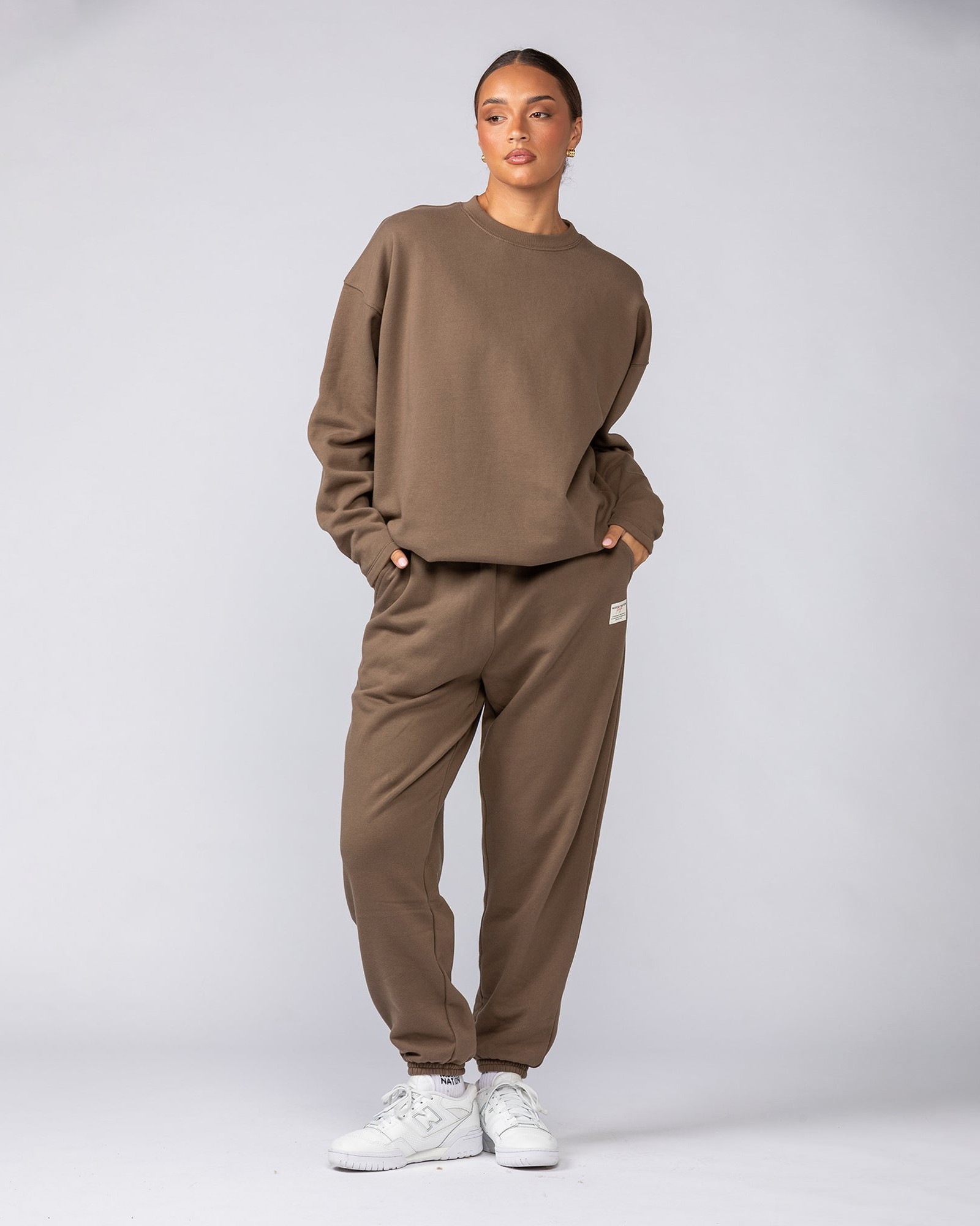 Lee Lem Crew Pullover - Washed Hazelnut