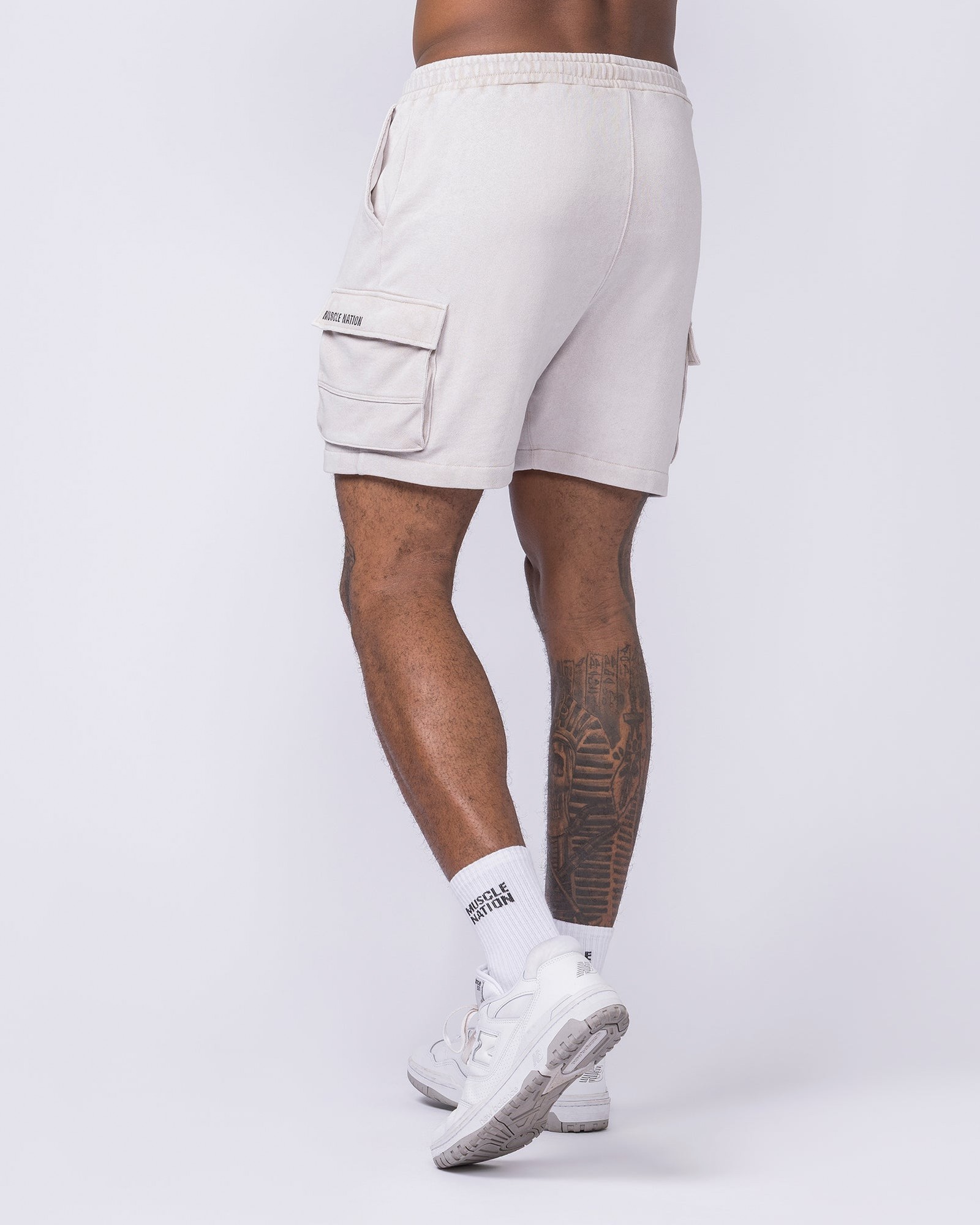 Weekender Vintage Cargo 5" Shorts - Washed Cream