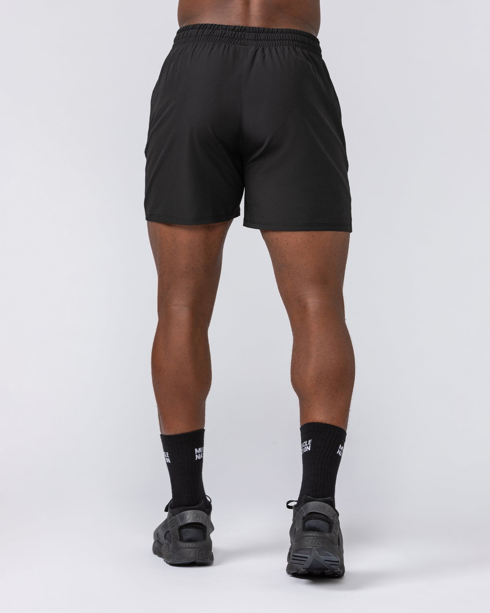 Iconic New Heights 4" Shorts - Black