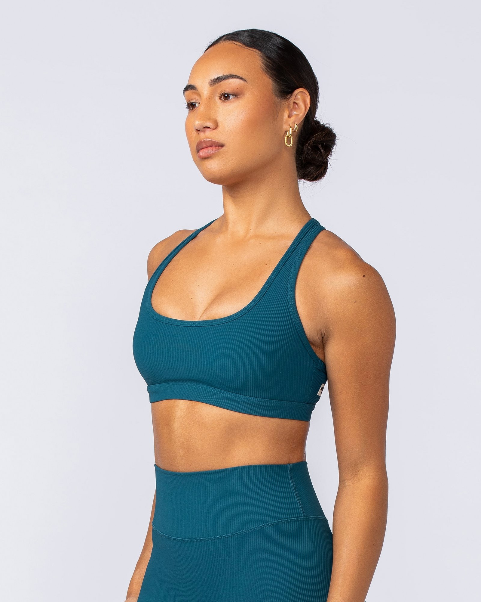 Drew Rib Bra - Dark Marine