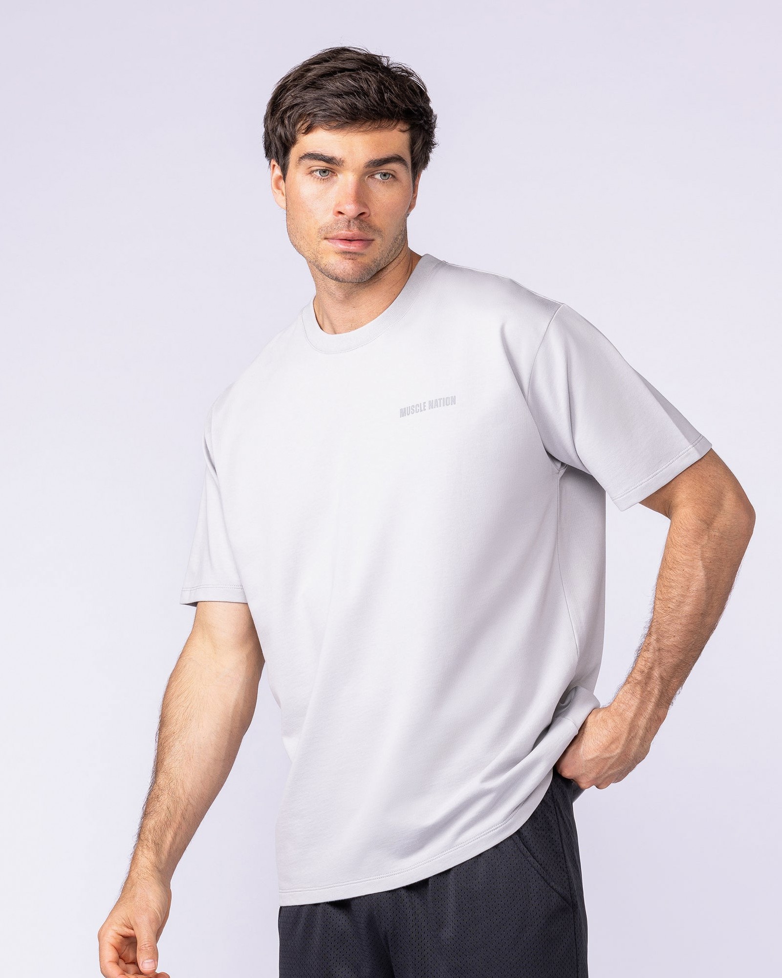 Essential Regular Fit Tee - Quiet Grey