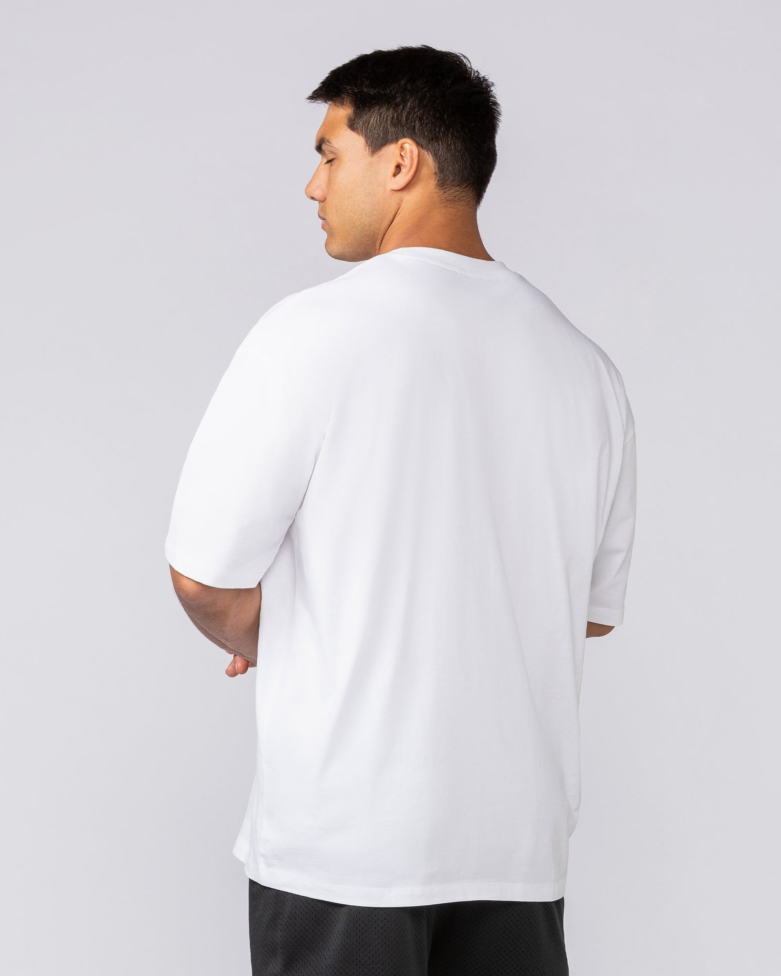 Varsity Training Oversized Tee - White