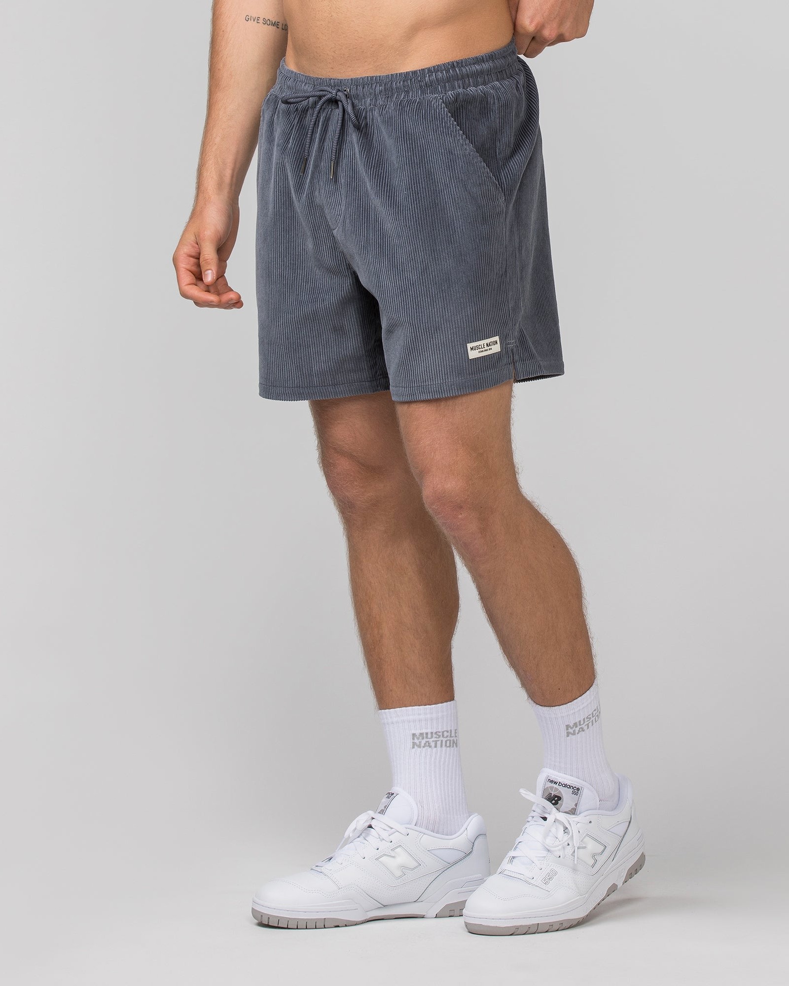 Daily Corduroy Shorts - Thunder
