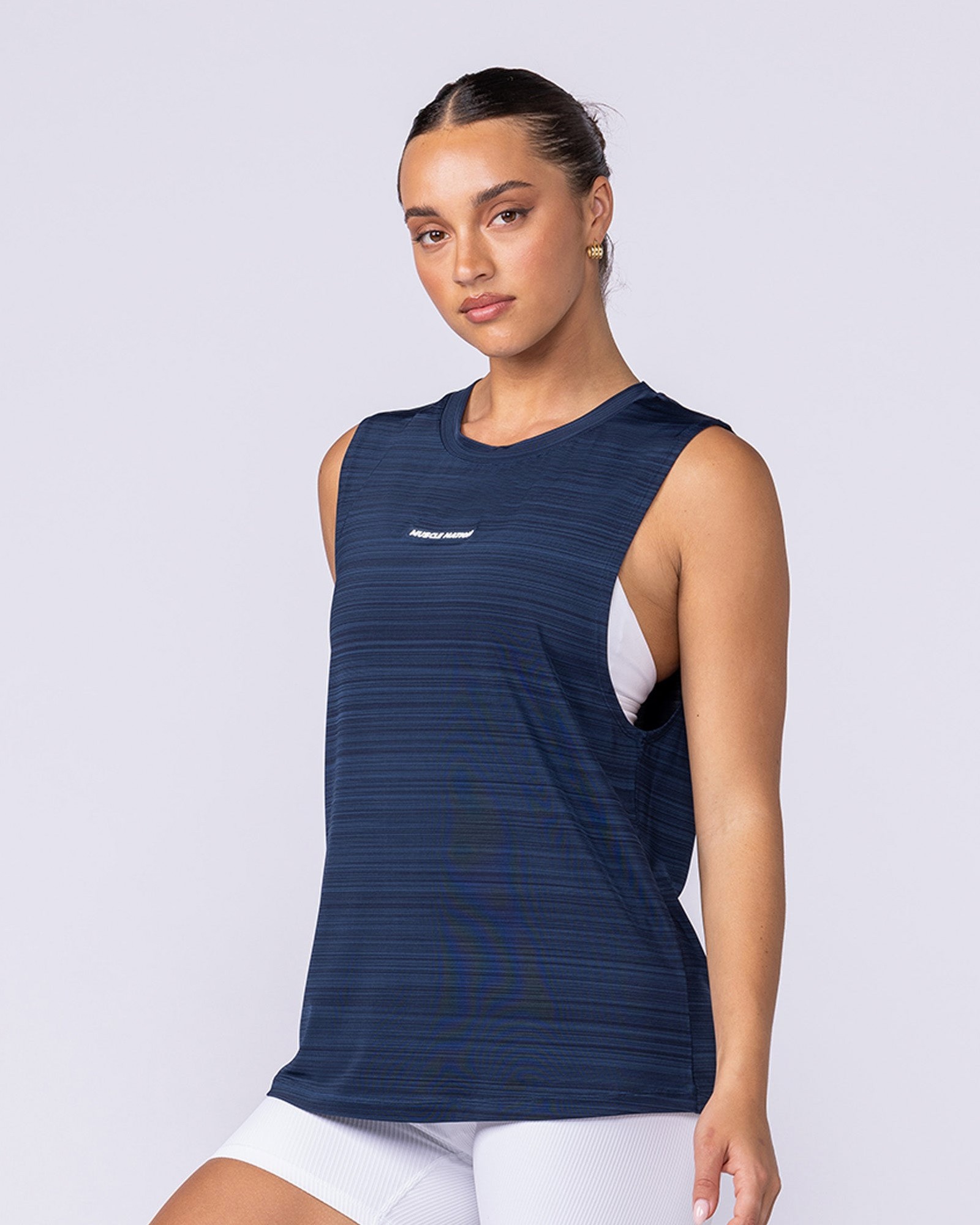 Active Drop Arm Training Tank - Navy