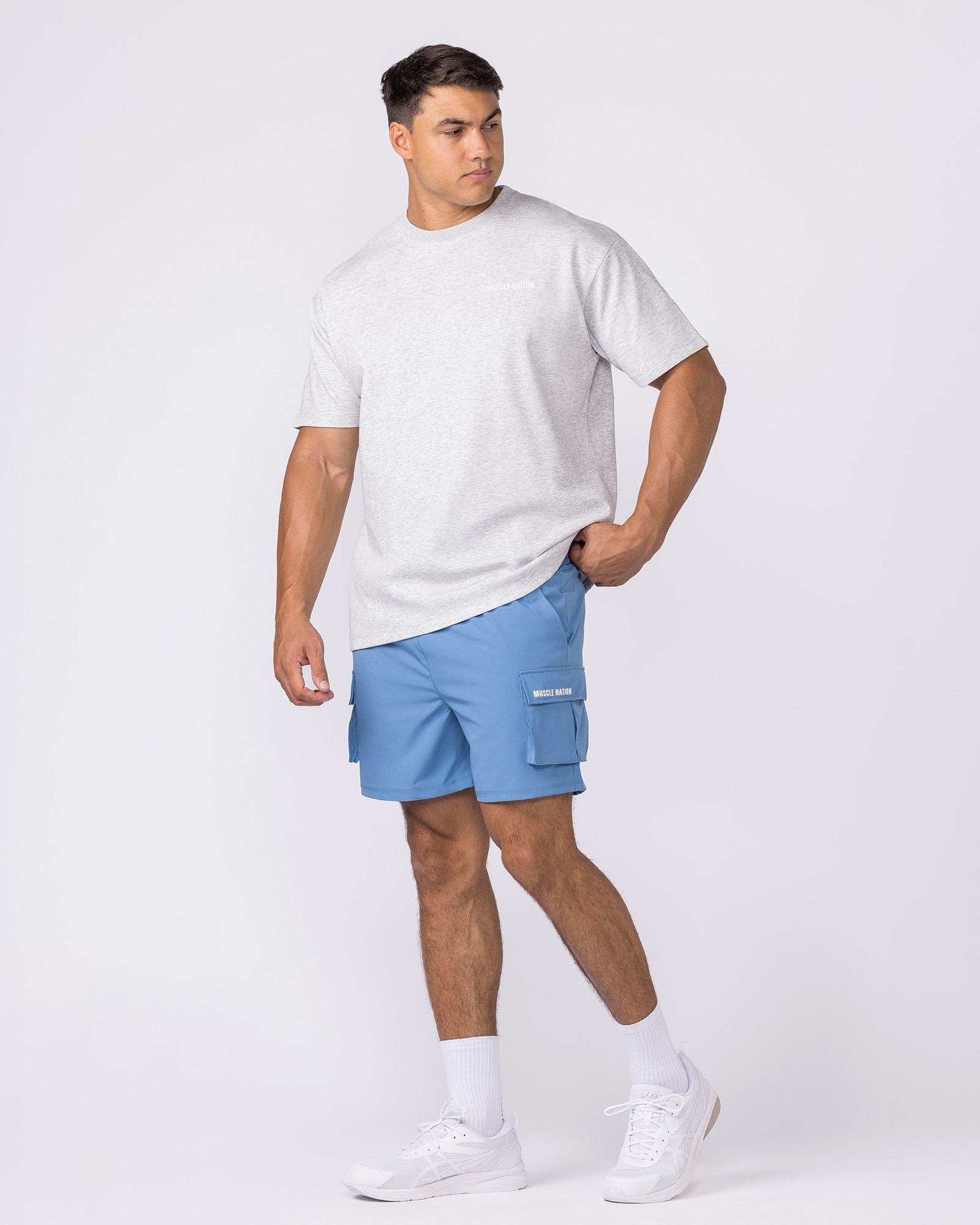Active Cargo 5" Shorts - Pacific