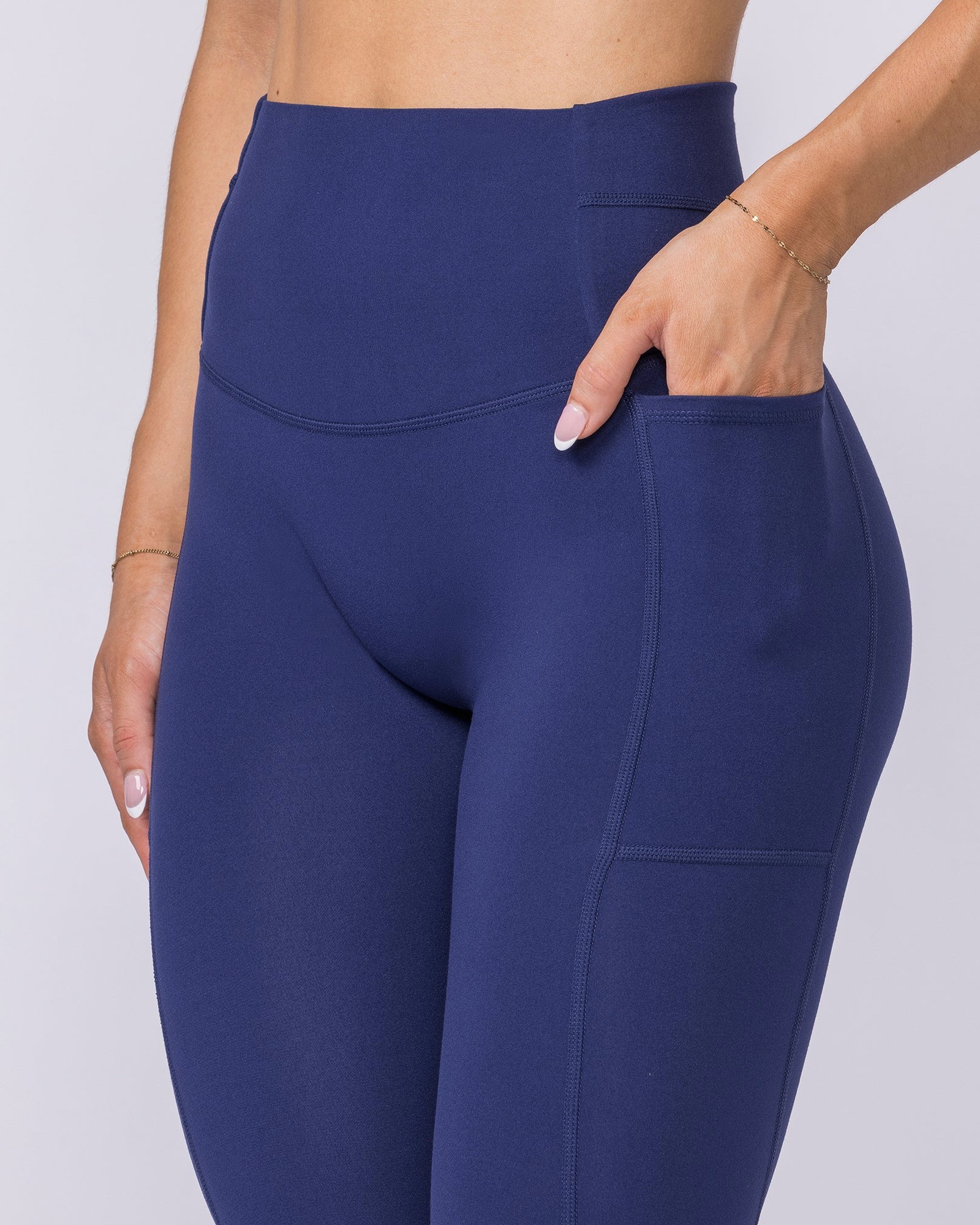 Unrivalled Everyday Pocket Ankle Leggings - Classic Navy