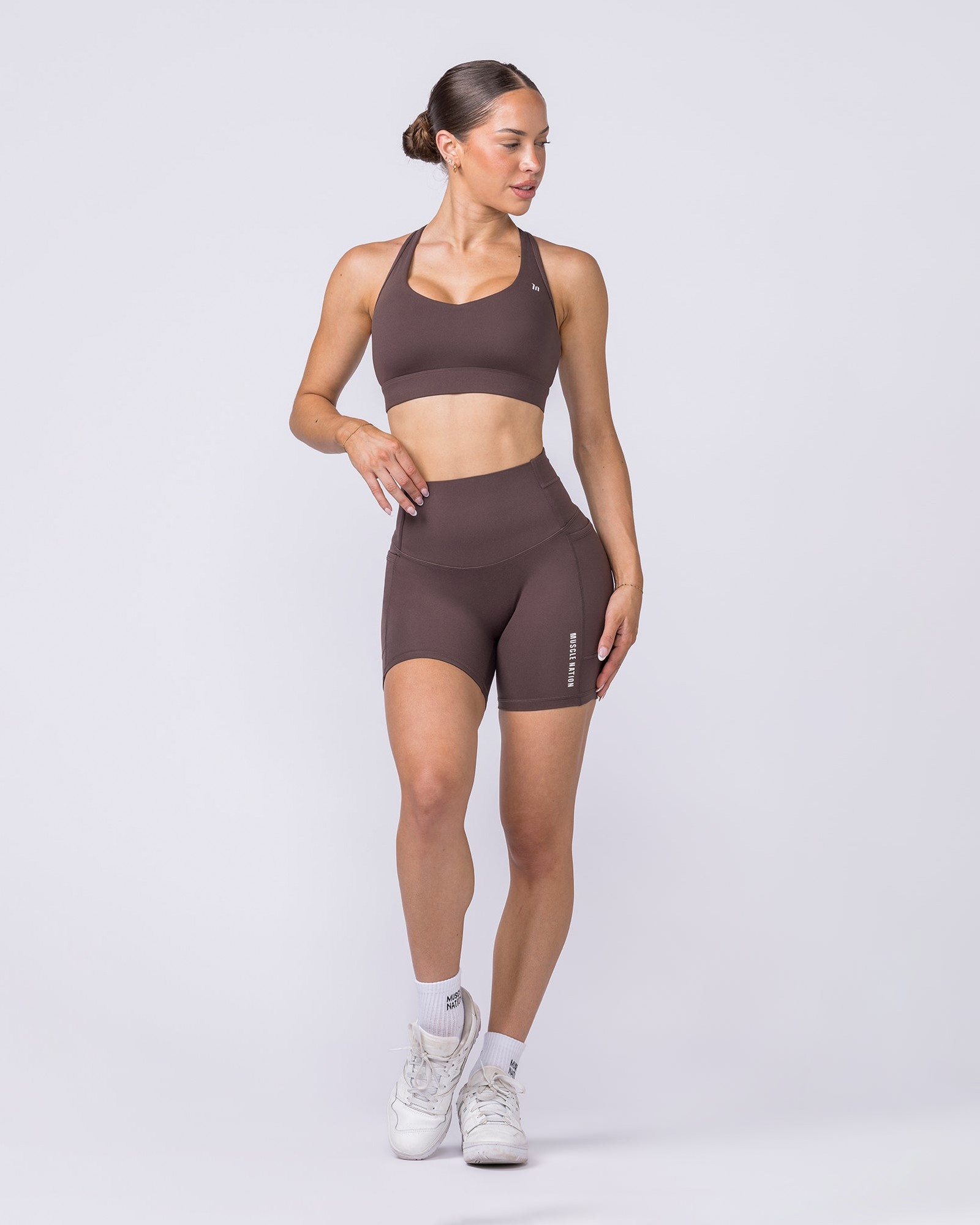 Unrivalled Everyday Pocket Bike Shorts - Cola
