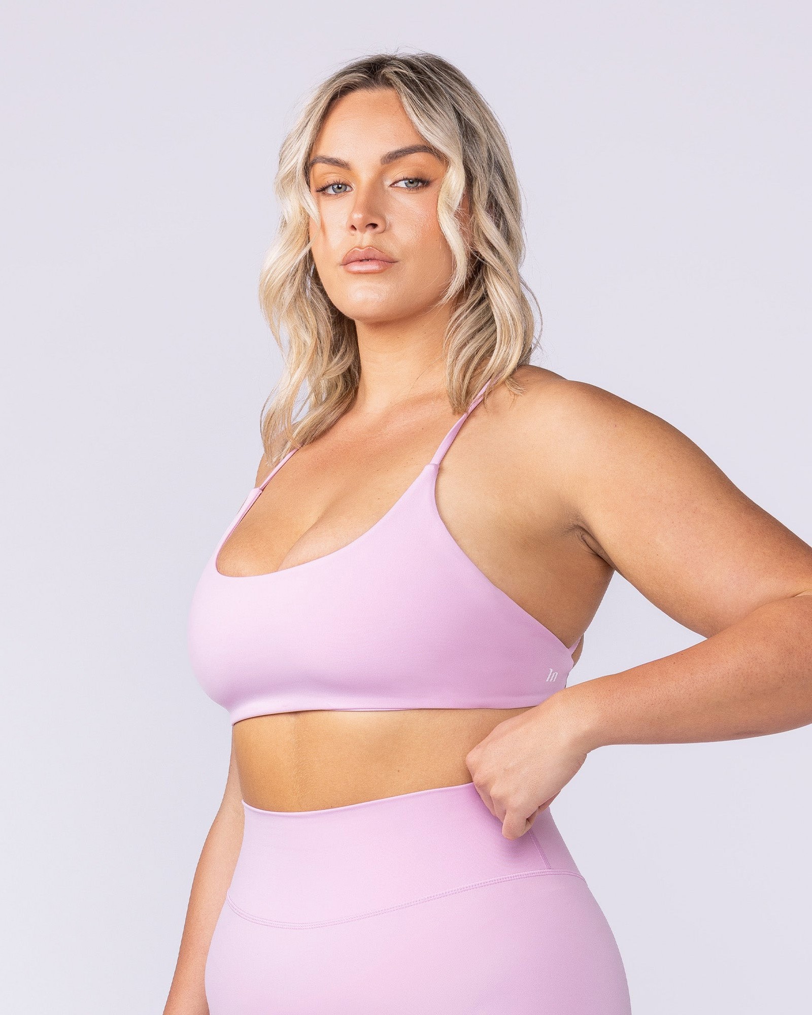 Liberty Strike Bralette - Rosewater
