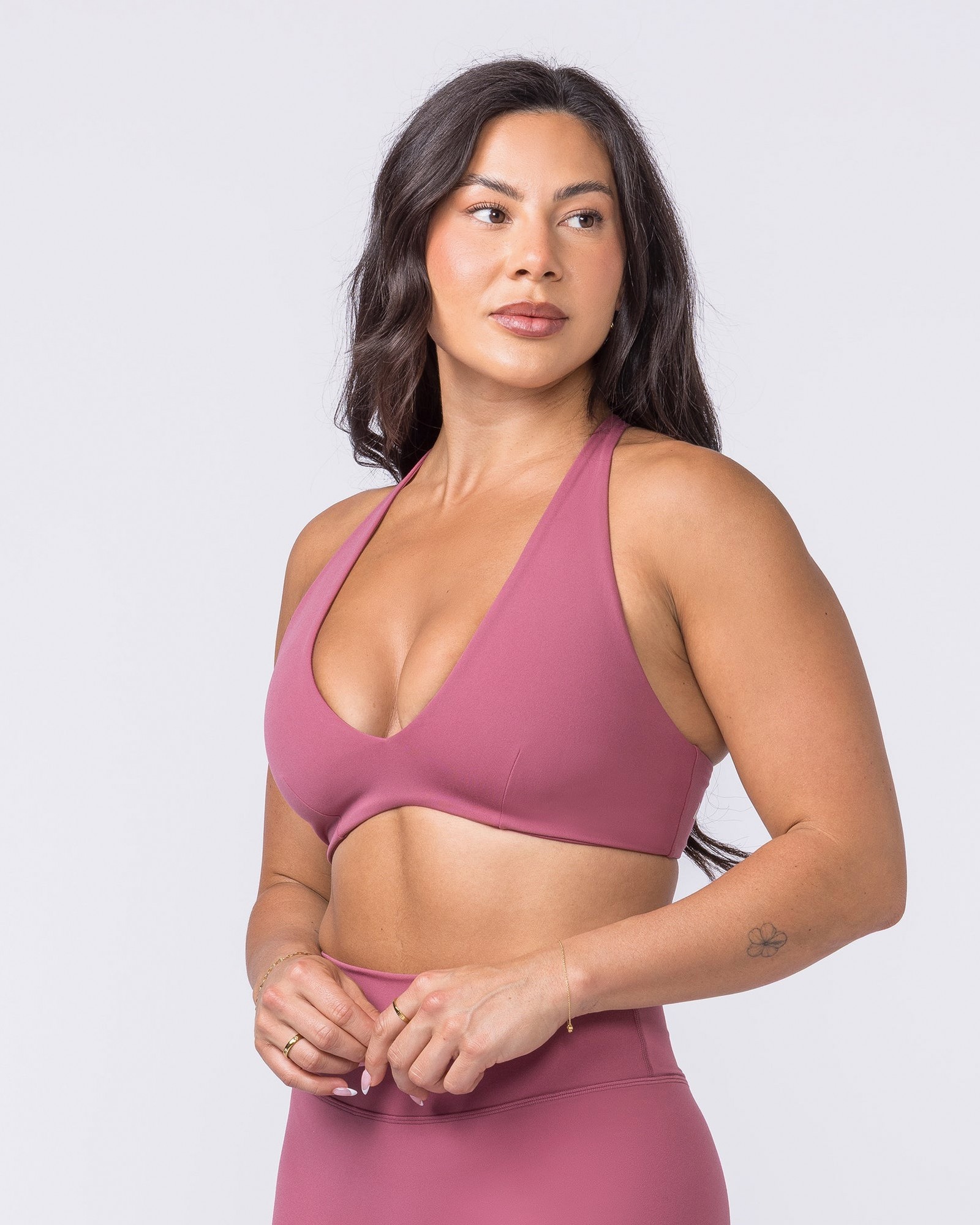 Liberty Lustre Bralette - Maple