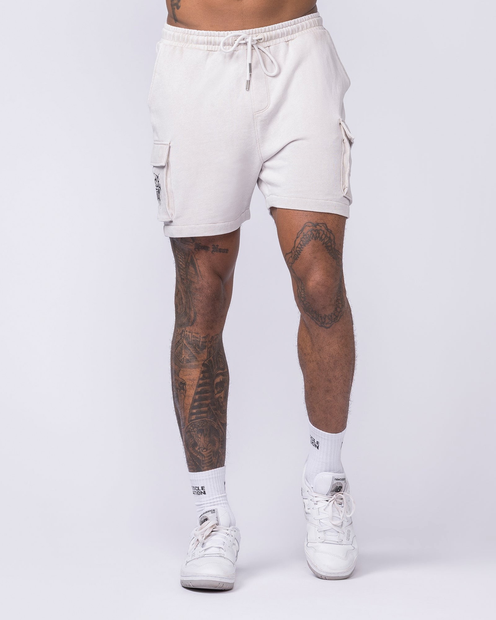 Weekender Vintage Cargo 5" Shorts - Washed Cream