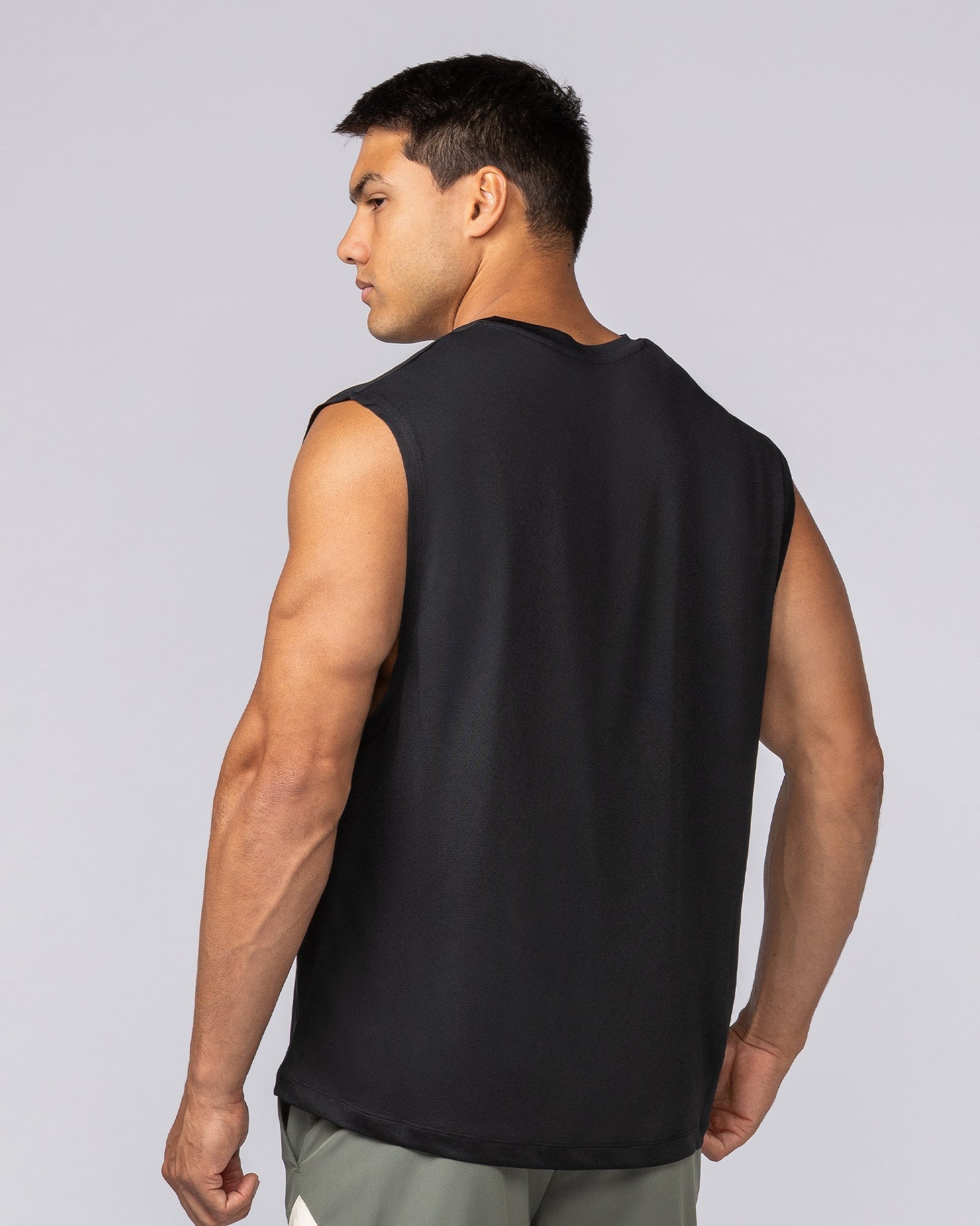 Relaxed Active Tank - Black
