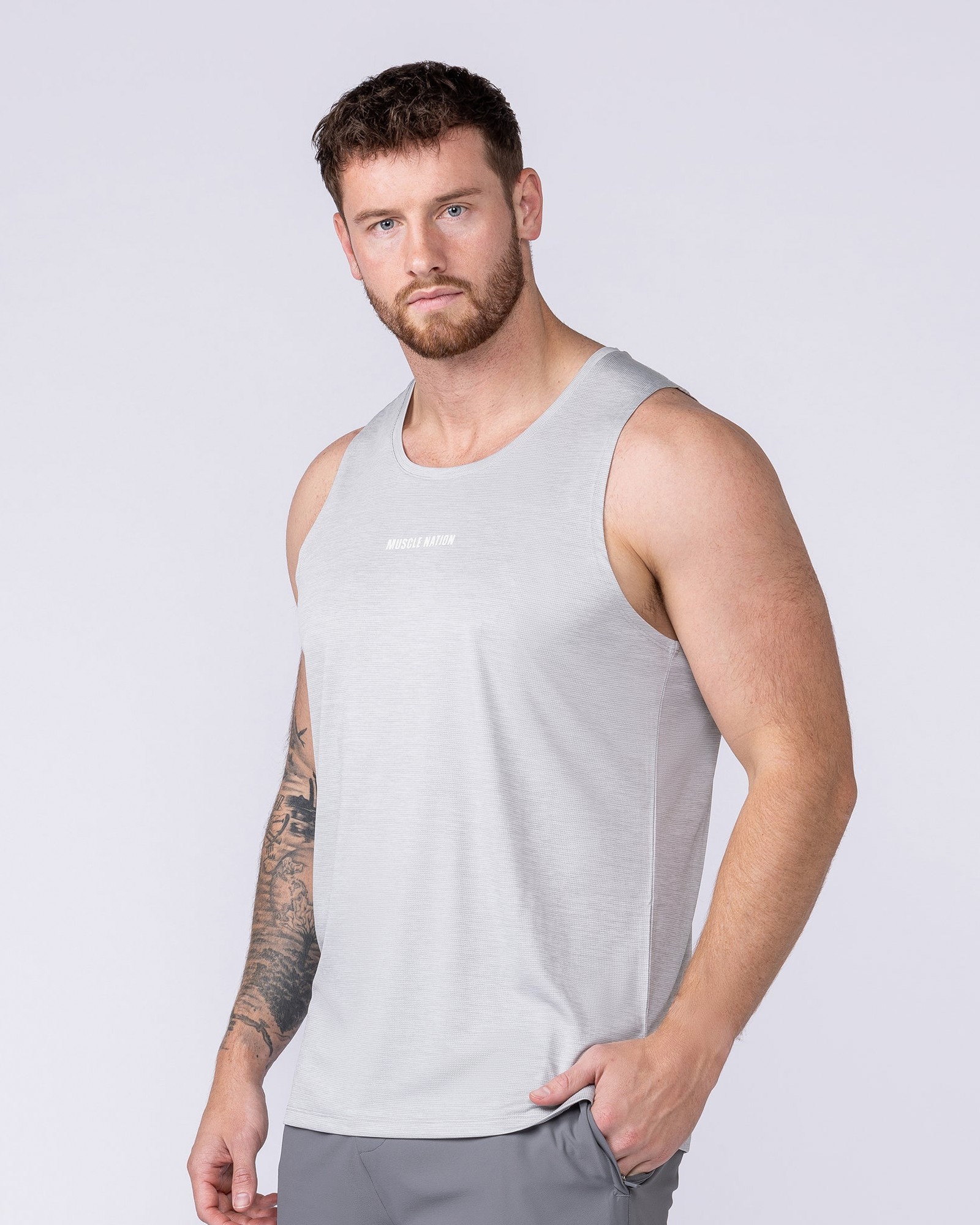 Aero Active Tank - Quiet Grey