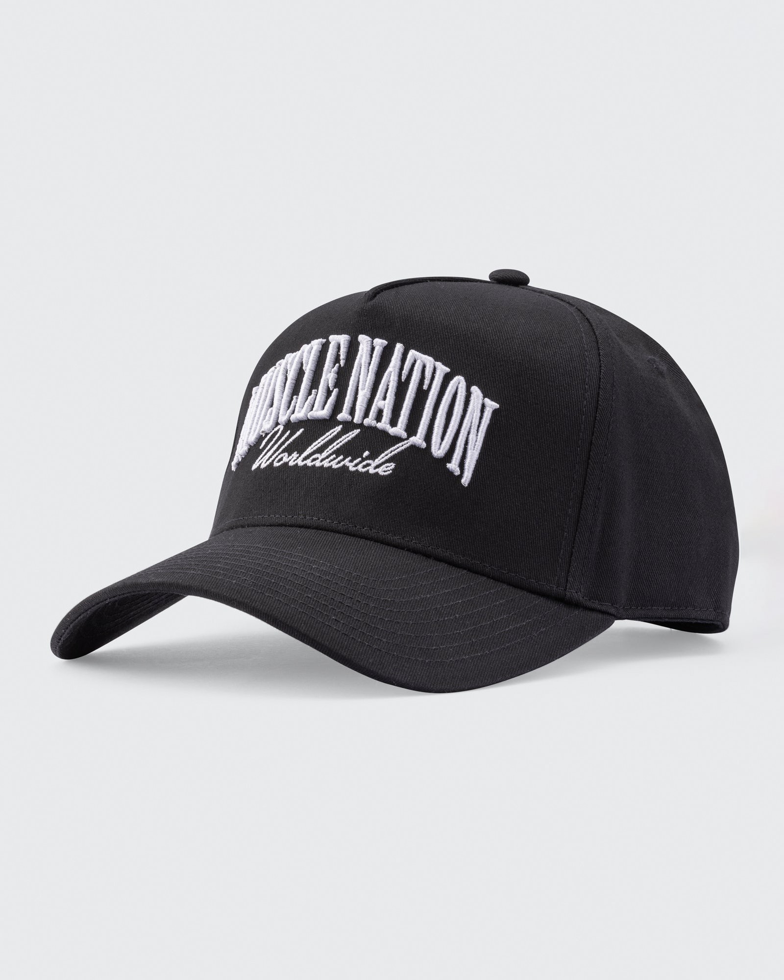 MN Worldwide A-Frame Hat - Black