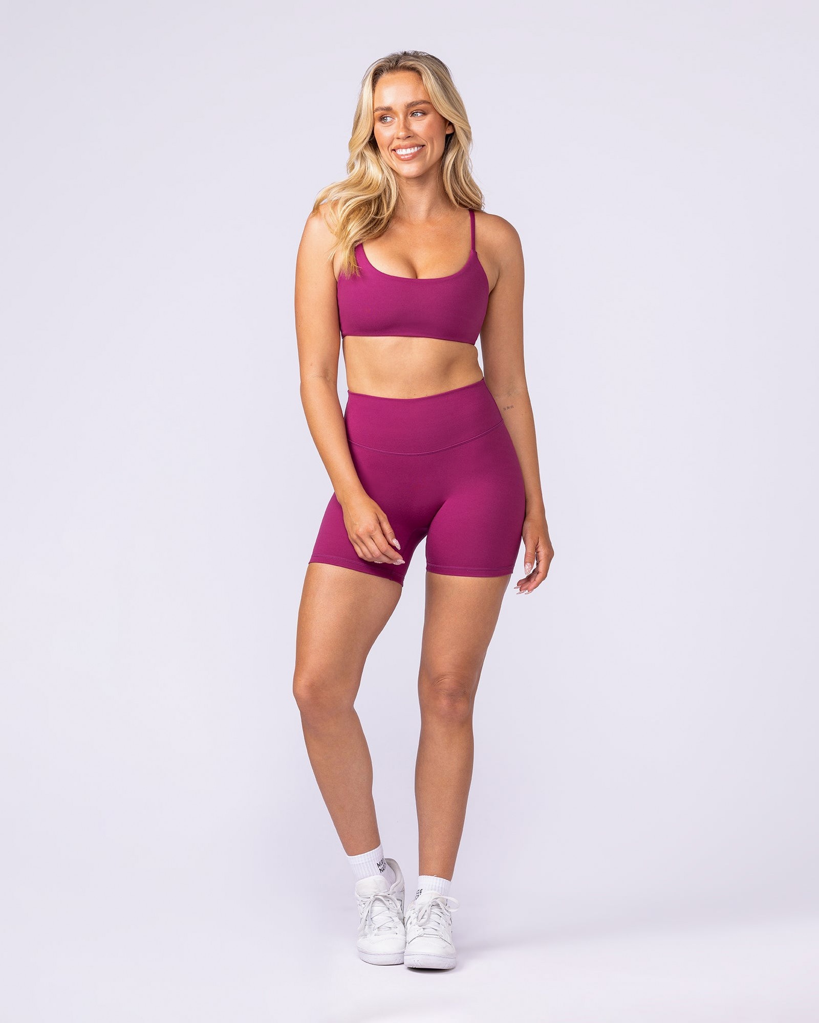 Zero Rise Everyday Midway Shorts - Raspberry Quartz