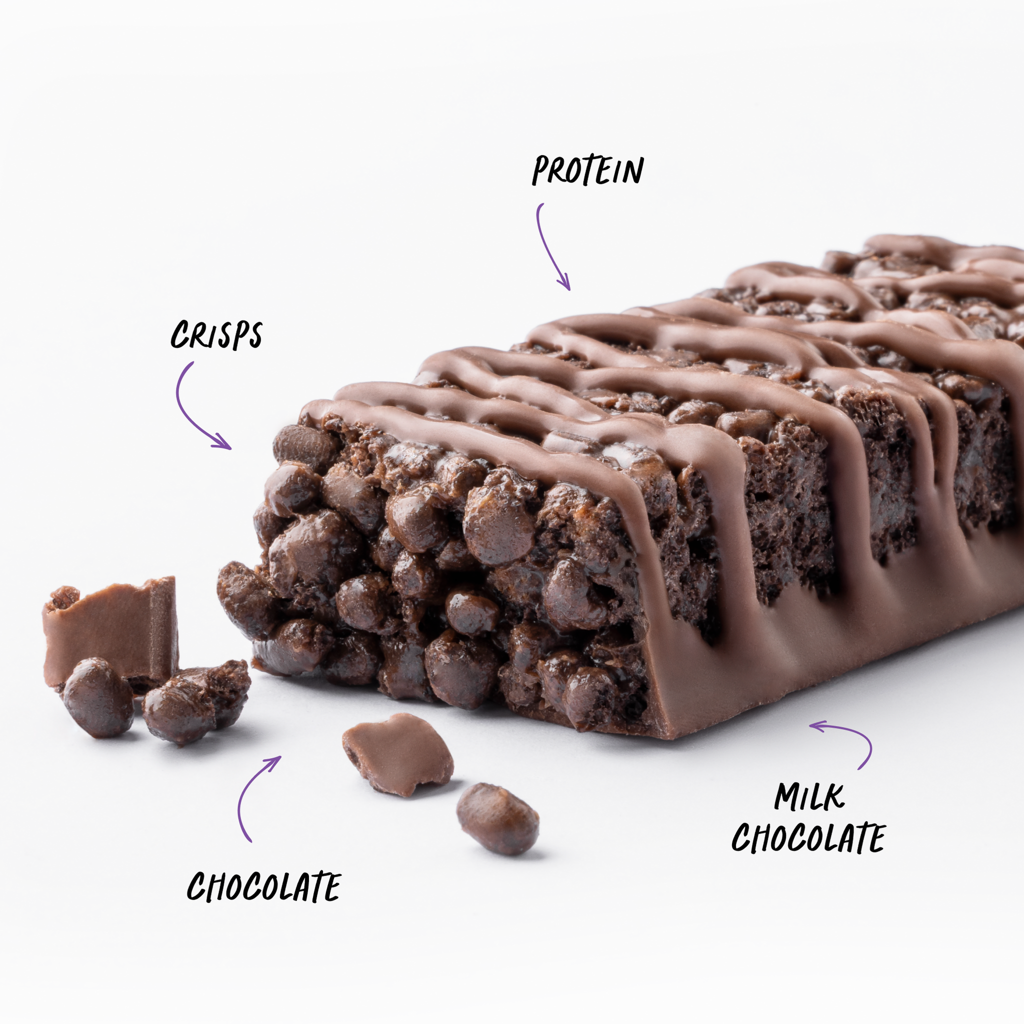 CRISP Protein Bar - Choc Brownie - Box of 12
