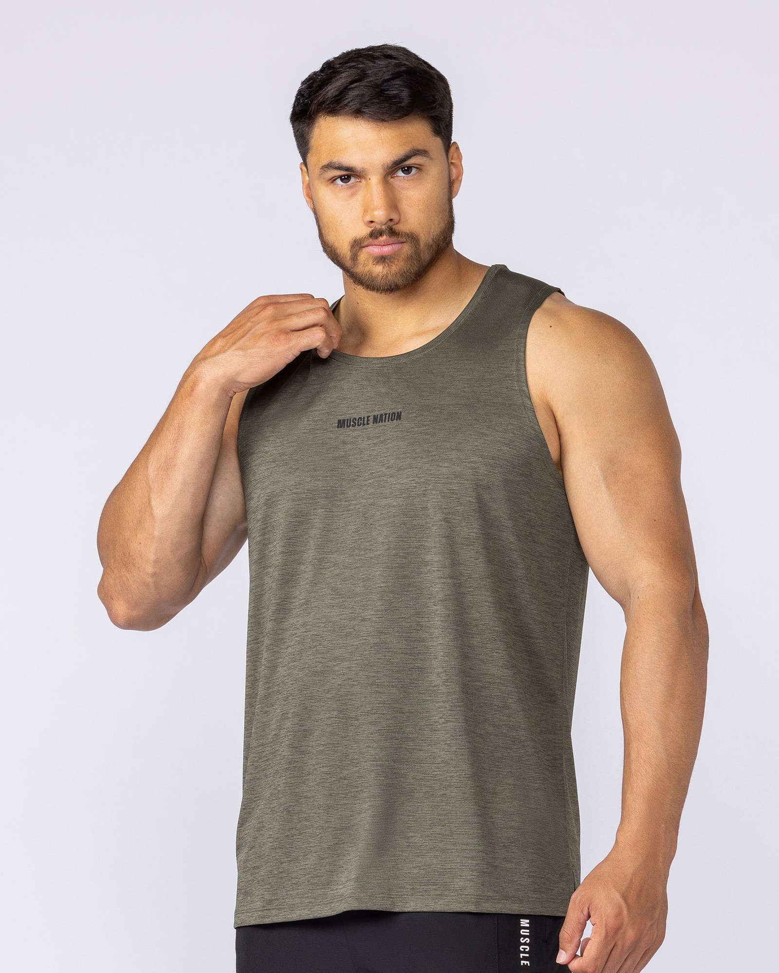 Aero Active Tank - Dark Khaki