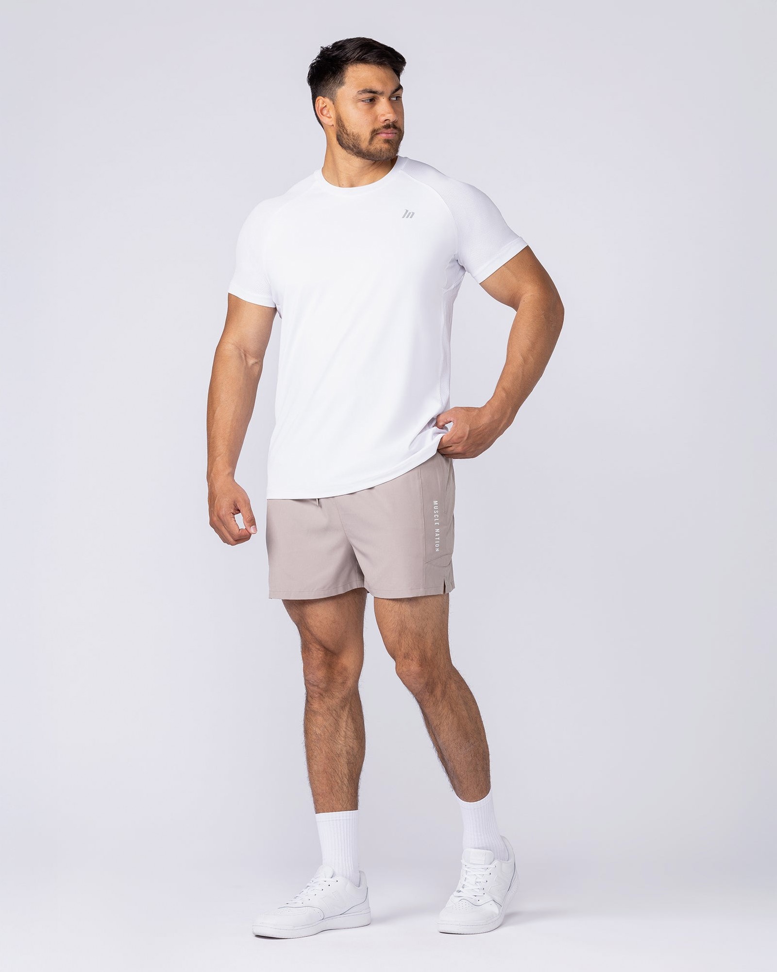 Streamline Training 3" Shorts - Sandstorm