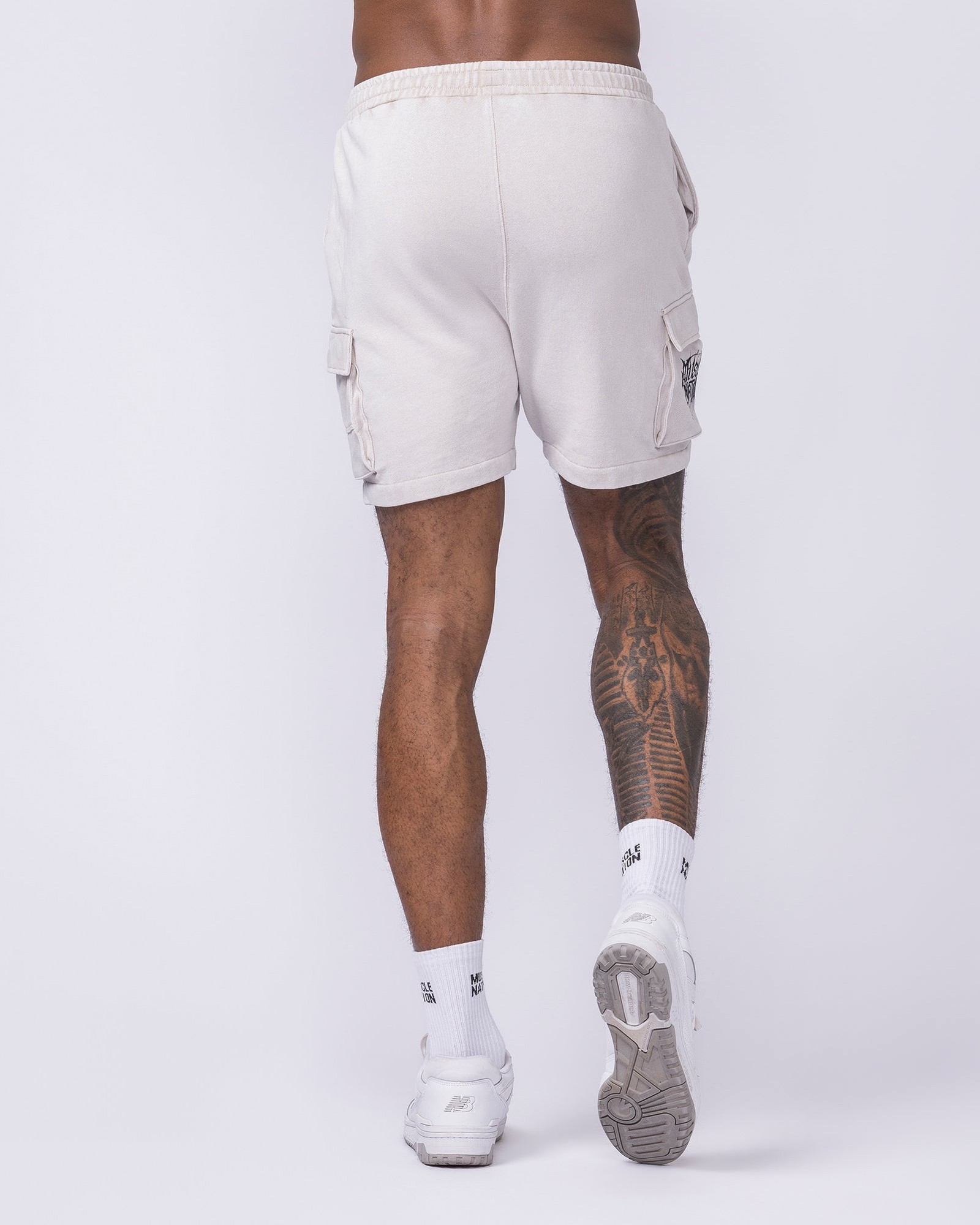 Weekender Vintage Cargo 5" Shorts - Washed Cream