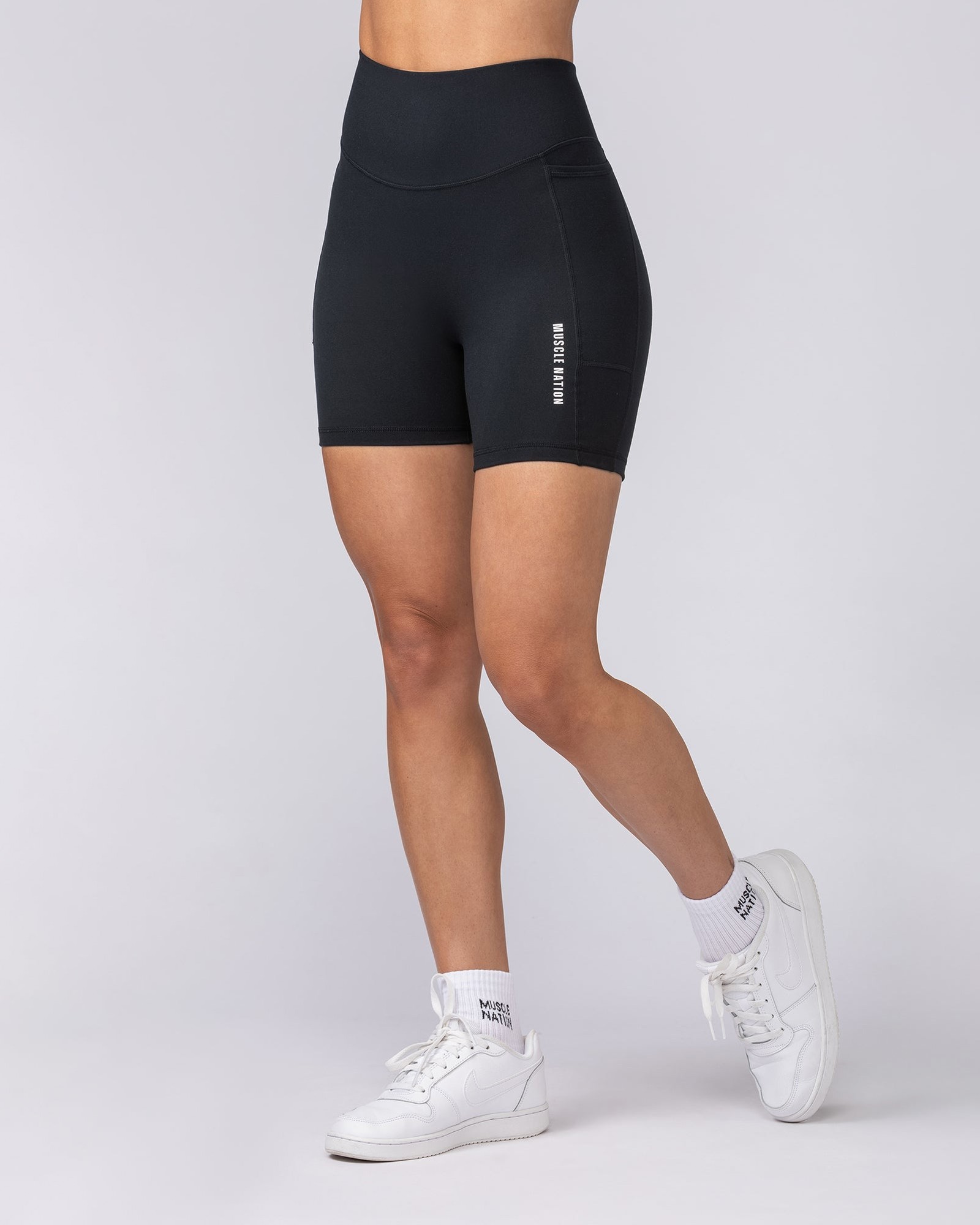 Everyday Pocket Bike Shorts - Black