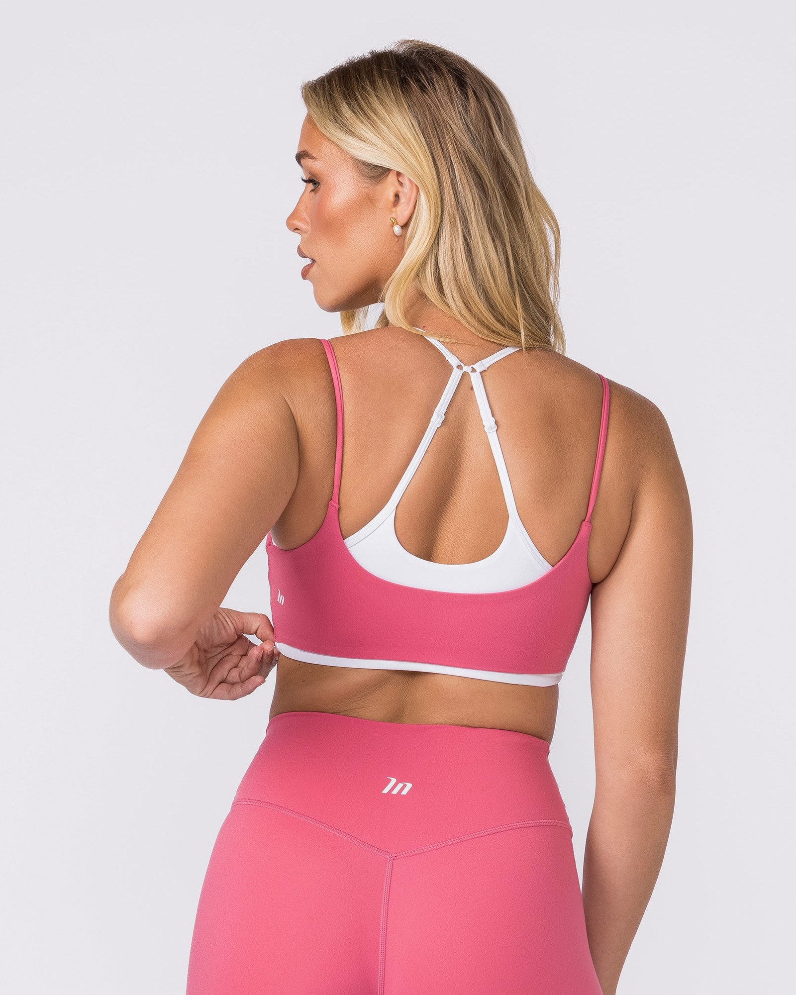 Duo Bralette - White/Petal