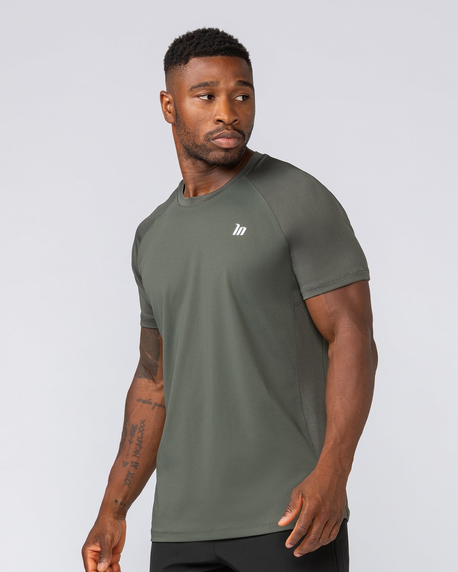 Ventilation Tee - Dark Khaki