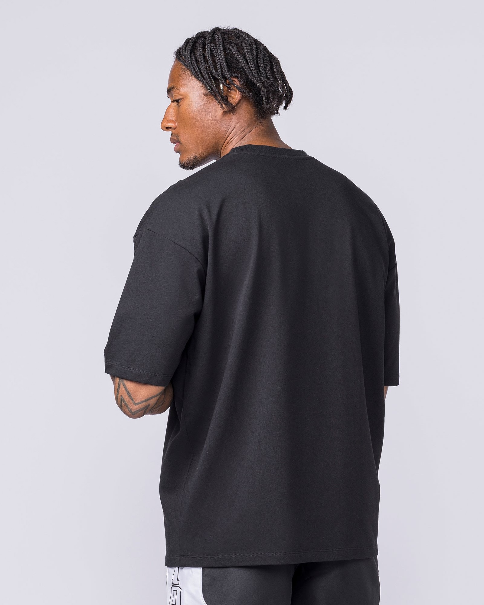 Off Duty Oversized Tee - Black
