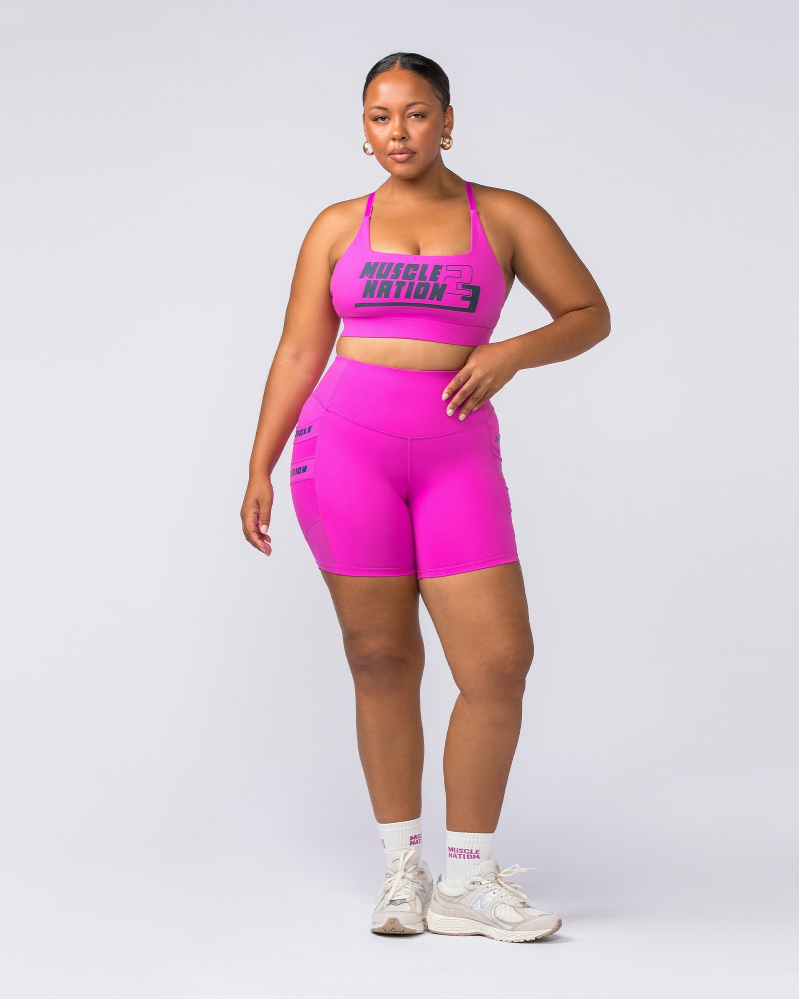 Ignite Bra - Hyper Fuchsia