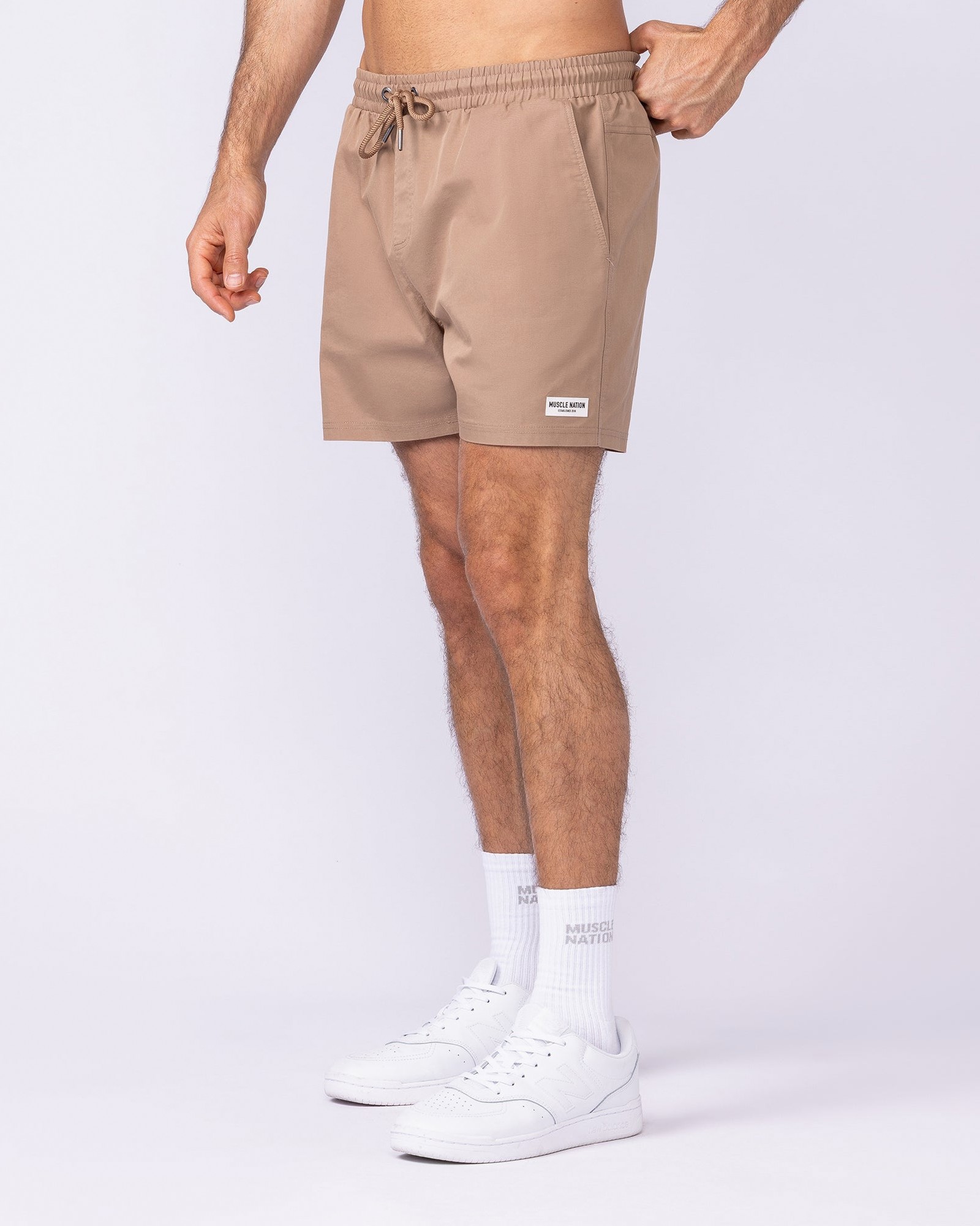 Daily 4" Shorts - Tan