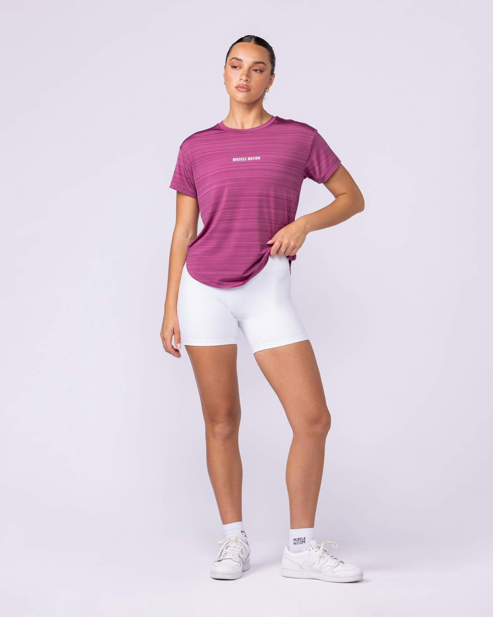 Ignite Training Tee - Raspberry Quartz
